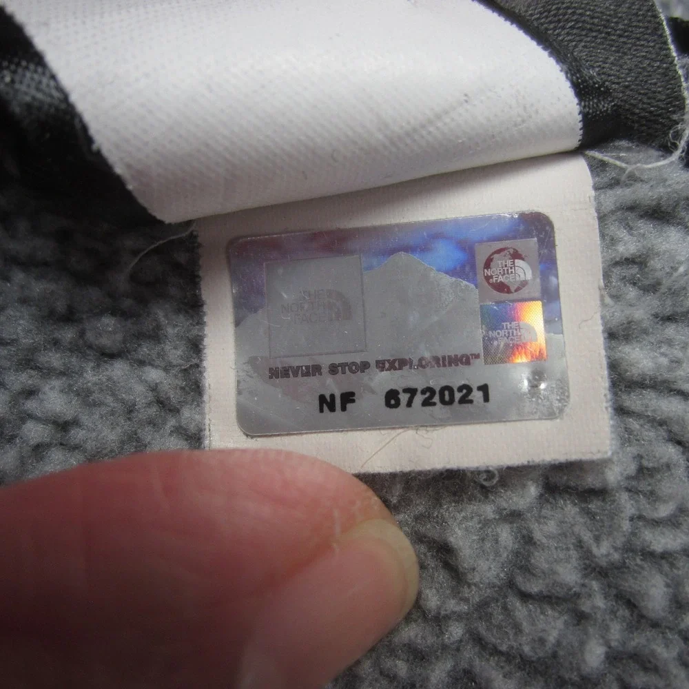 The North Face Sweater Mens Large Gray Heather Gordon Lyons 1/4‎ Zip Fleece